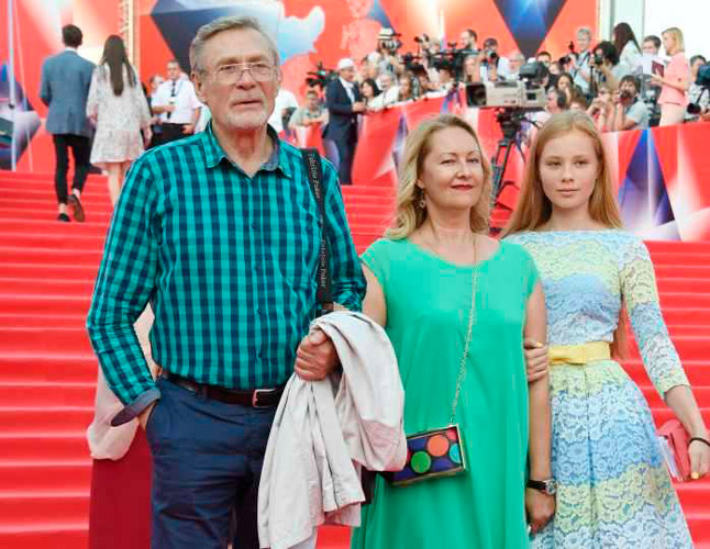 Александр Михайлов со второй женой