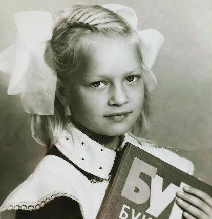Олеся Судзиловская в детстве