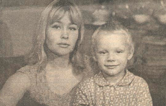 Сергей Жигунов с мамой