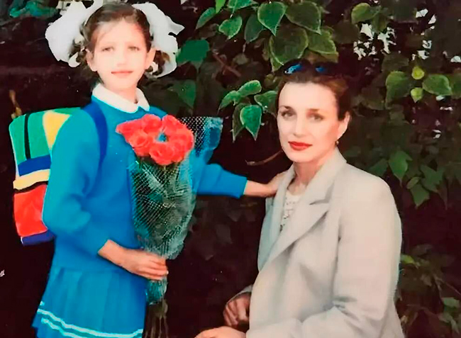 Анна Чиповская с мамой