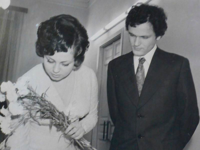 Николай Ерёменко с женой