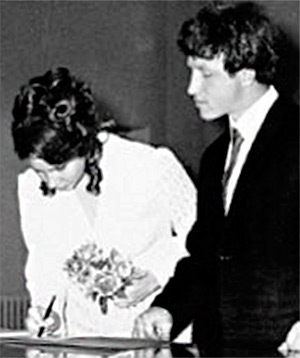 Свадьба Стеклова с Людмилой Мощенской