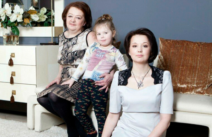 Дочь, внучка и правнучка Гурченко