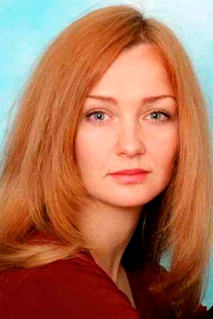 Елена Одинцова в молодости