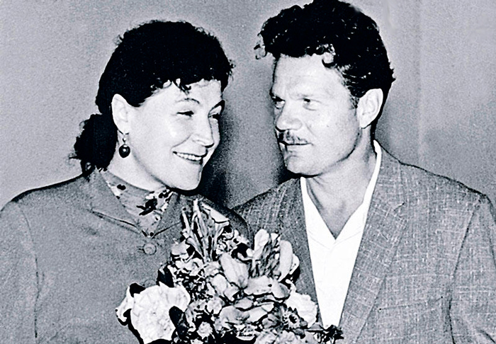 Пуговкин со второй женой