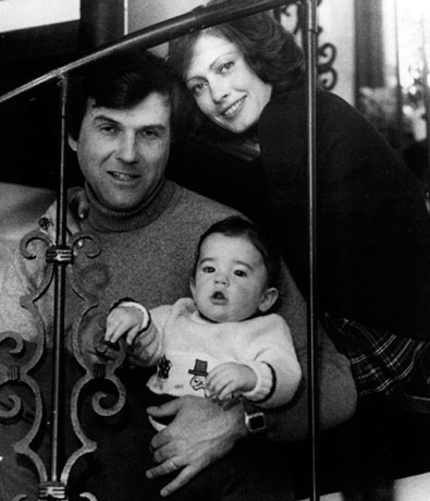 Виктория Фёдорова с мужем и сыном