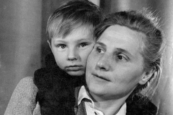 Розалия Котович с сыном