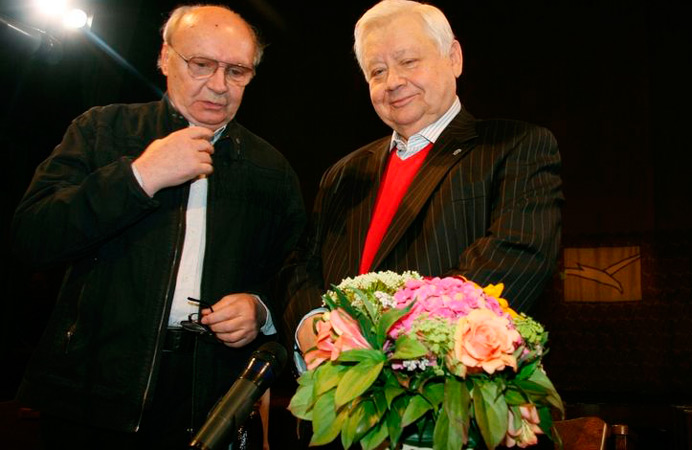 Андрей Мягков и Олег Табаков