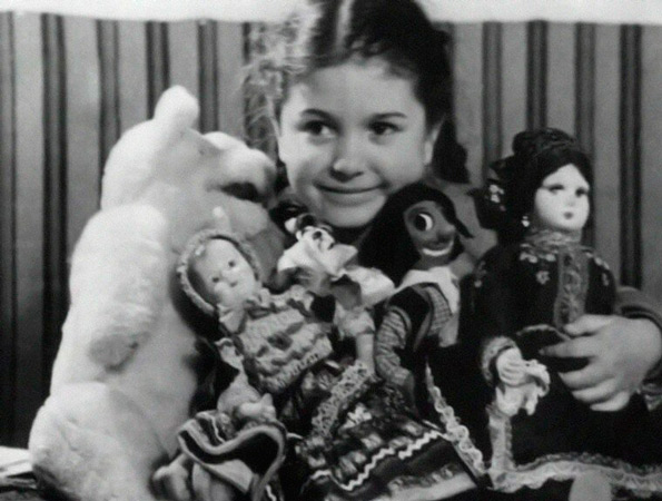 Наталья Бондарчук в детстве